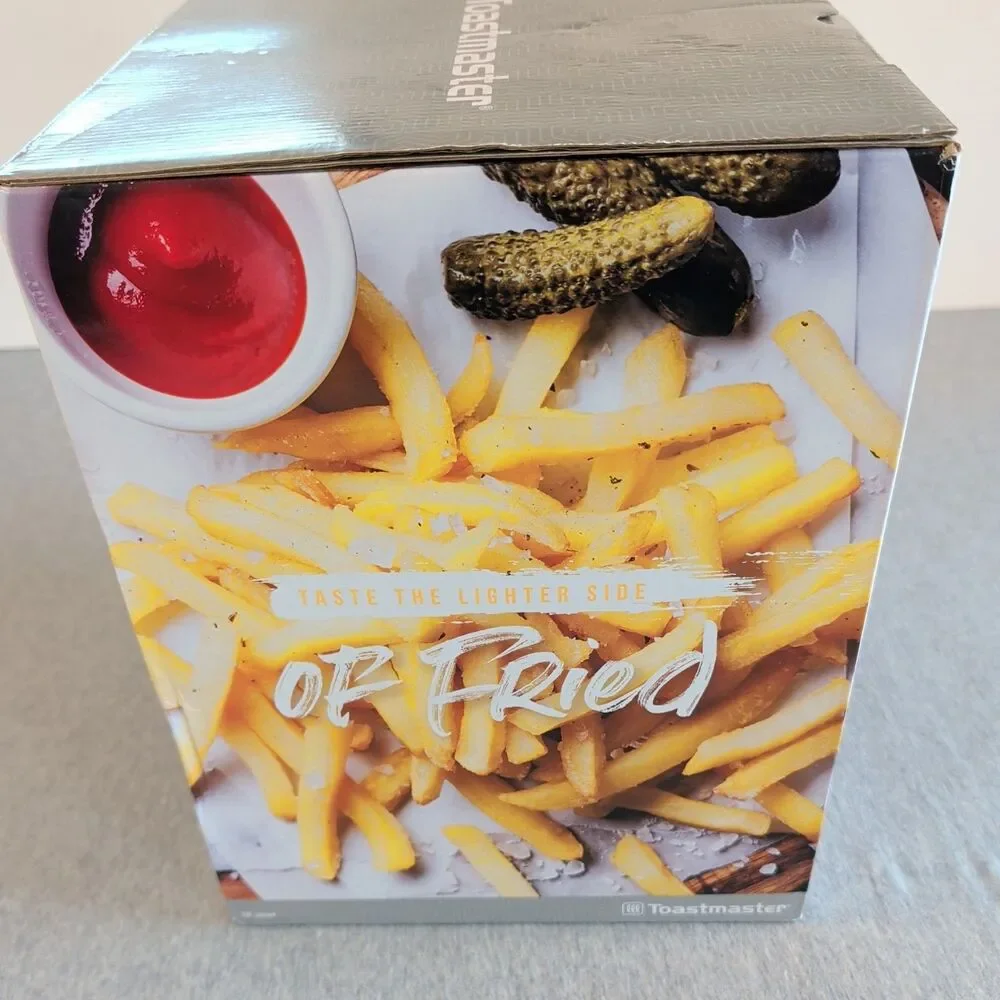 Toastmaster Air Fryer TM-200AF 2 Qt Black 1000W 120V Timer Temp Control